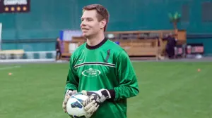 Swalwell plays up athletic credentials in effort to blunt DHS sweeps at World Cup