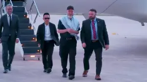 American Dennis Coyle lands in Texas after over a year in Taliban captivity