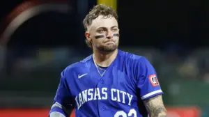 Royals rookie Carter Jensen scratched from lineup after sleeping through his alarm before game: 'It sucks'