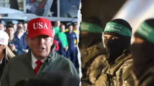 Trump says Hamas may release 20 hostages ‘a little bit early’ as he heads to Middle East