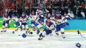 Matthew and Brady Tkachuk tell the story of Team USA smuggling beer into the Olympic Village