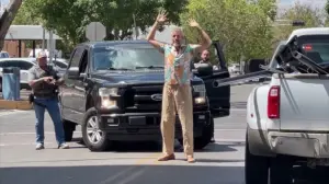 Man films himself taking down Flock cameras, gets arrested