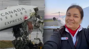 Flight attendant survives being thrown from Air Canada flight in deadly LaGuardia crash: 'Total miracle'