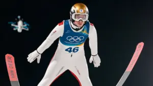 Olympic ski jumper disqualified from event over boot size