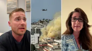 Tourists trapped in Puerto Vallarta recount cartel retaliation after 'El Mencho' killed