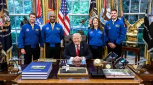 Trump to honor Artemis II astronauts who traveled farther from Earth than any humans in history