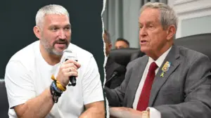 Republican congressman presses NHL over Alex Ovechkin’s appearance in Putin party campaign ad