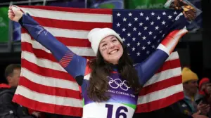 American Ashley Farquharson captures rare Olympic luge medal at Winter Games