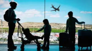 Airport lounge chaos goes viral as kids run wild and passengers ditch basic etiquette