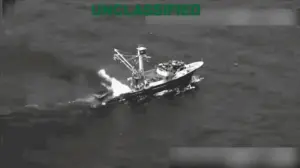 US forces sink narco-refueling station linked to Ecuadorian cartel in Pacific: SOUTHCOM