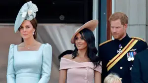Meghan Markle's 1-word joke that left Kate Middleton silent at her first Trooping the Colour in 2018