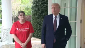Trump’s McDonald’s order comes with cash surprise for ‘DoorDash Grandma’ outside White House