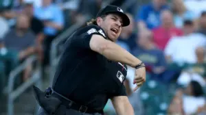 Athletics coach ejected after Royals pitcher's broken chain leads to quick pitch controversy