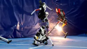 Let's look back on the best moments (read: crashes) from the World Humanoid Robot Games