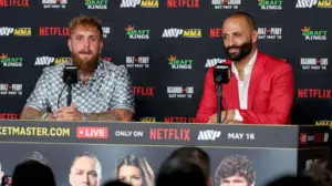 Jake Paul calls Conor McGregor ‘cokehead,’ accuses Dana White of hijacking Francis Ngannou's walkout