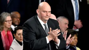 John Fetterman speaks on possibly being lone Democrat to shake Trump's hand at State of the Union