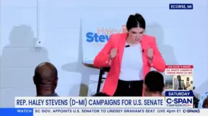 Social media erupts with mockery as Dem Senate candidate's pep talk goes viral: 'Is this for real?'