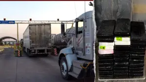 Cocaine worth over $1.1M seized from 'empty' truck at Texas border