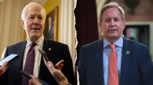Texas Senate primaries explode as Cornyn warns Paxton could cost GOP majority, Democrats clash over race
