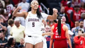 Angel Reese mocks Caitlin Clark after clear push as WNBA's best rivalry hits new gear