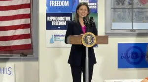 Wife of top ex-Biden advisor easily advances to House showdown in November
