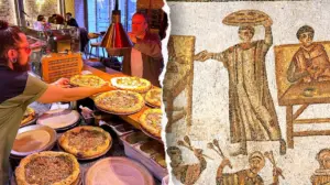Pizza before tomatoes? Ancient Rome's version of America's favorite food looked nothing like today's