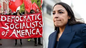 AOC's Ivy League warmup act leads democratic socialists in notorious anti-Israel chant