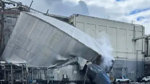 Washington paper mill chemical tank implodes, killing at least 1 and leaving 9 missing