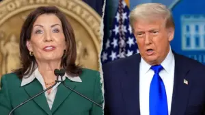 Kathy Hochul 'excited' about prospect of Democrats tying Trump up in investigations